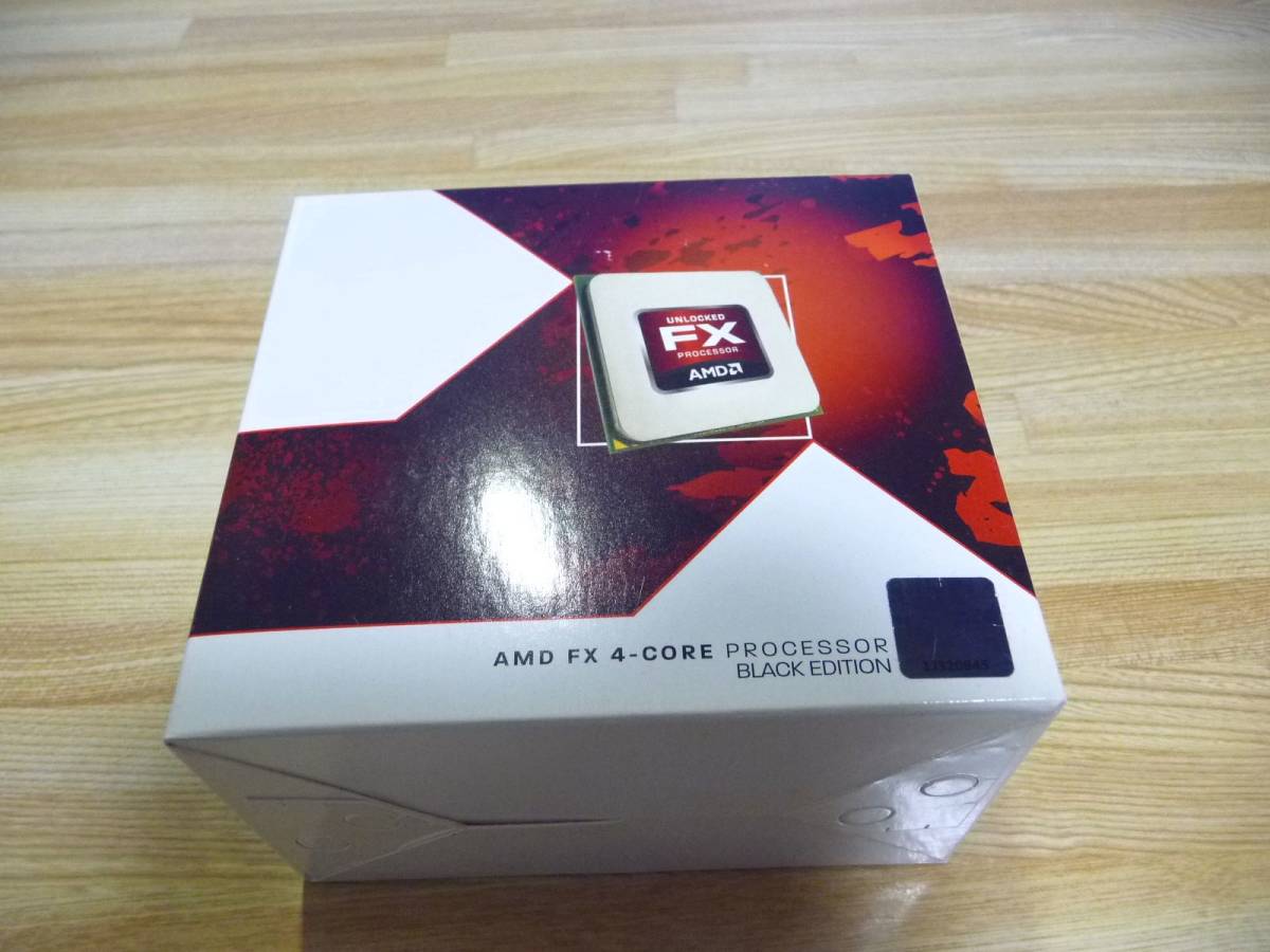 ◆未開封品 AMD FX-4100 BOX 【FD4100WMGUSBX (Socket AM3+/3.6GHz/AMD FX 4-Core 4コア)】(正規品) レア_画像1