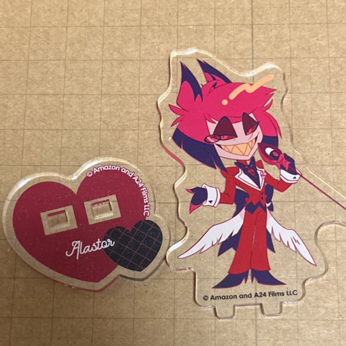 ハズビンホテル アニメイトカフェ アクリルスタンド アラスター｜Yahoo