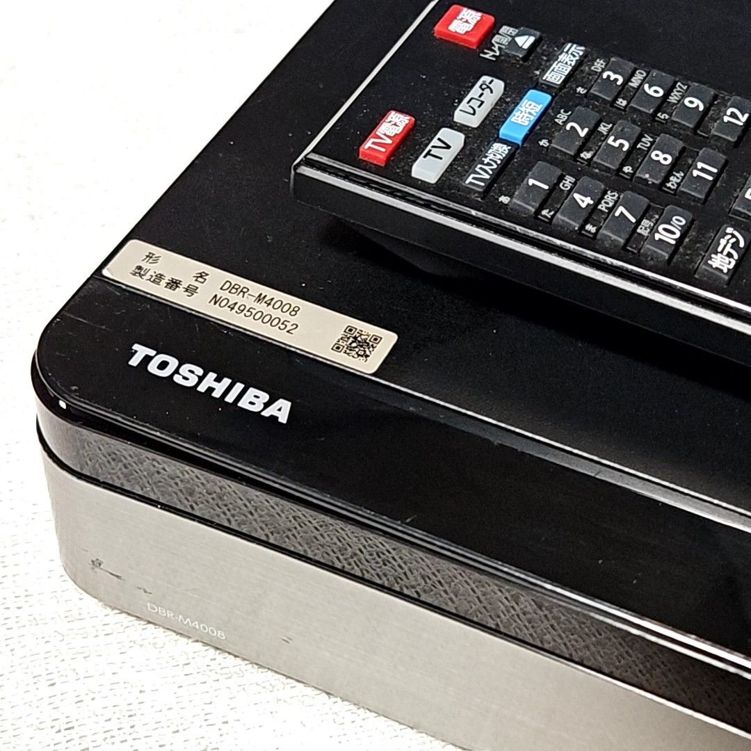 東芝ブルーレイレコーダー タイムシフトマシーンREGZA DBR-M4008