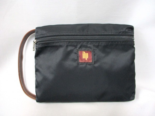 ARNOLD PALMER/ Arnold Palmer * folding compact storage light weight Boston bag ACE made BK storage pouch attaching W46cm
