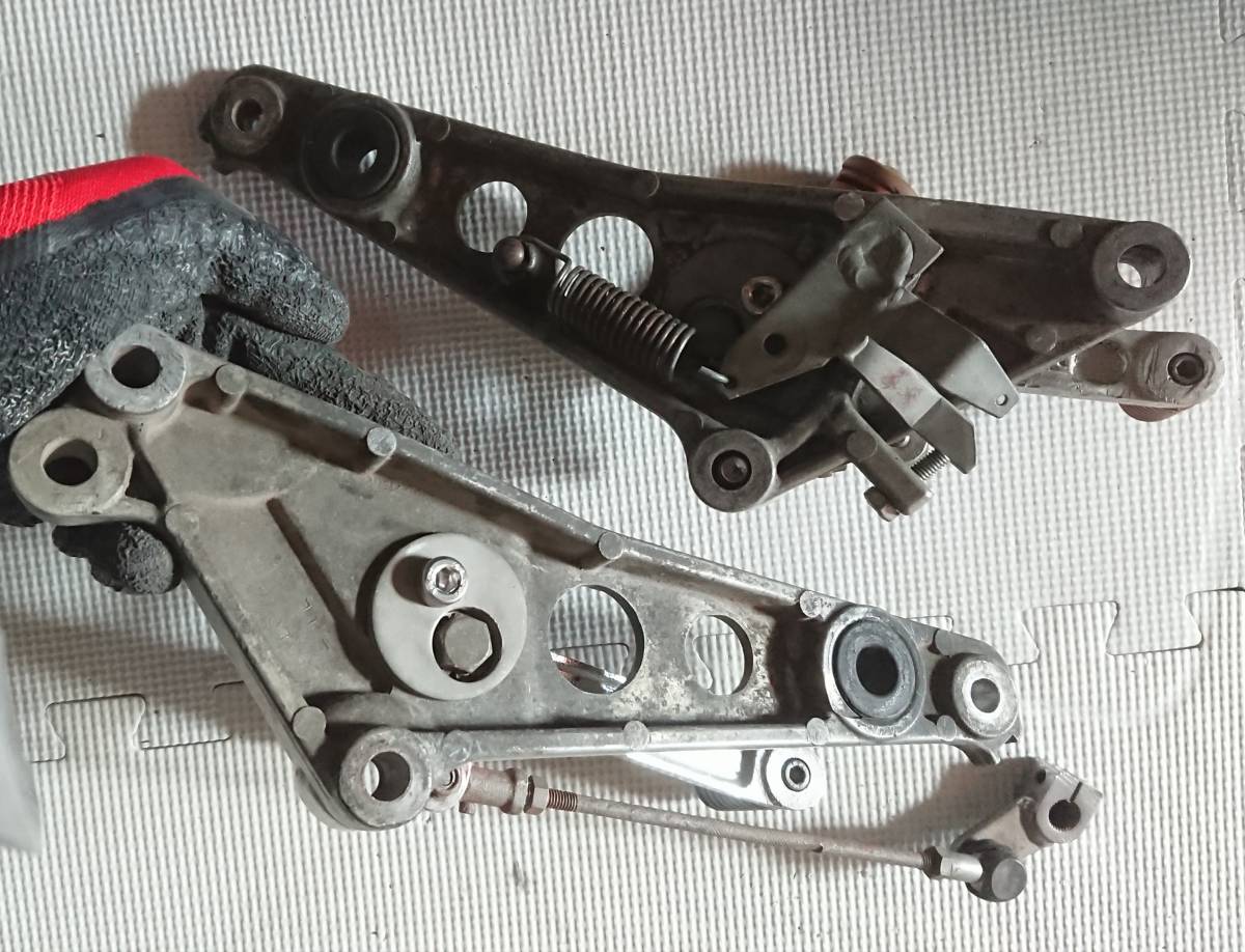 当時物 希少 RZ250 RZ350 BEET プロポジション バックステップ 美品 不具合無し ビート セパハン シングルシートの画像2