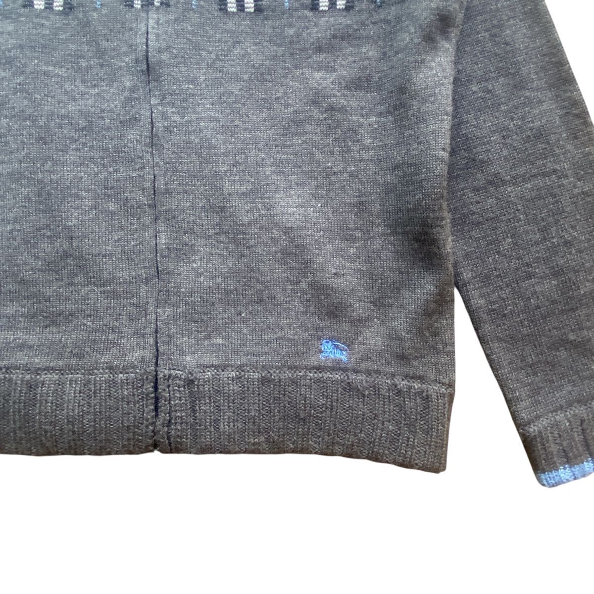 バーバリーブラックレーベル BURBERRY BLACK LABEL ニット セーター