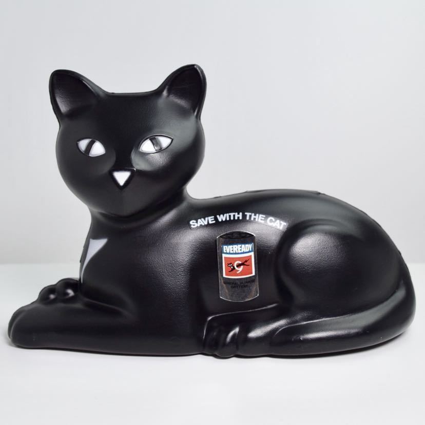 エバレディ キャット Eveready Cat エバーレディ 黒猫 クロネコ 猫 ネコ 貯金箱 アドバタイジング キャラクター 企業物 ビンテージ 80s キャラクター 売買されたオークション情報 Yahooの商品情報をアーカイブ公開 オークファン Aucfan Com