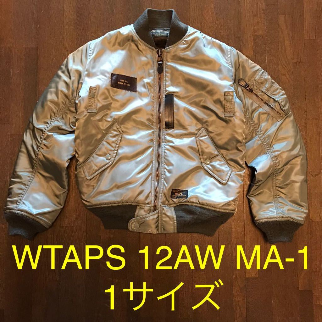 希少wtaps 12aw ma-1 ma1 jacket nylon twill ダブルタップス窪塚村淳