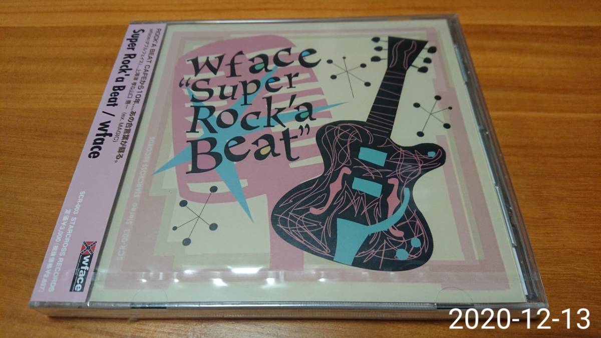 CD wface Super Rock`a Beat ダブル・フェイス 上澤津孝 山口憲一 J-ロカビリー 新品未開封 激レア