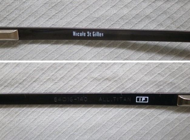 ヤフオク! - 日本製 NICOLE ST GILLES NS-511 眼鏡 54 16 140...