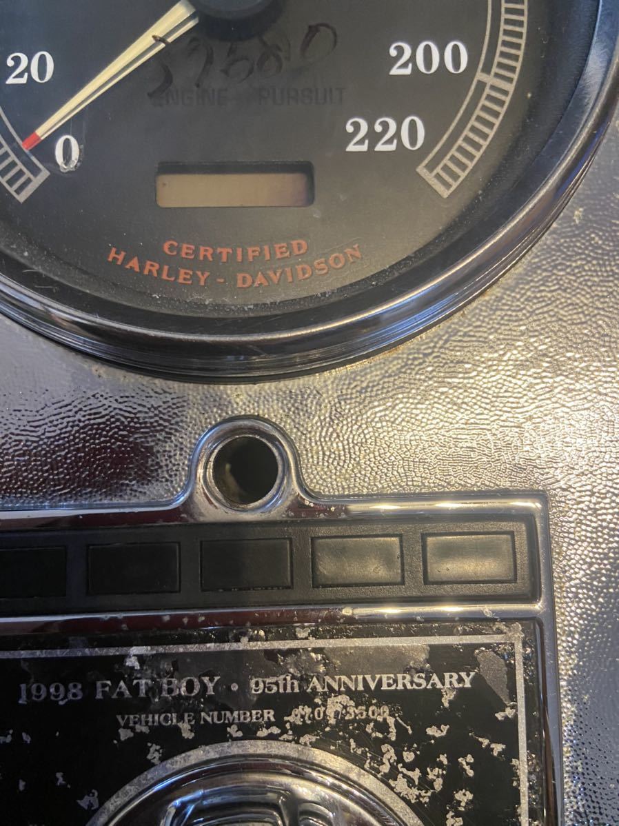  Harley 1998 year 95 anniversary commemoration FLSTF original meter!