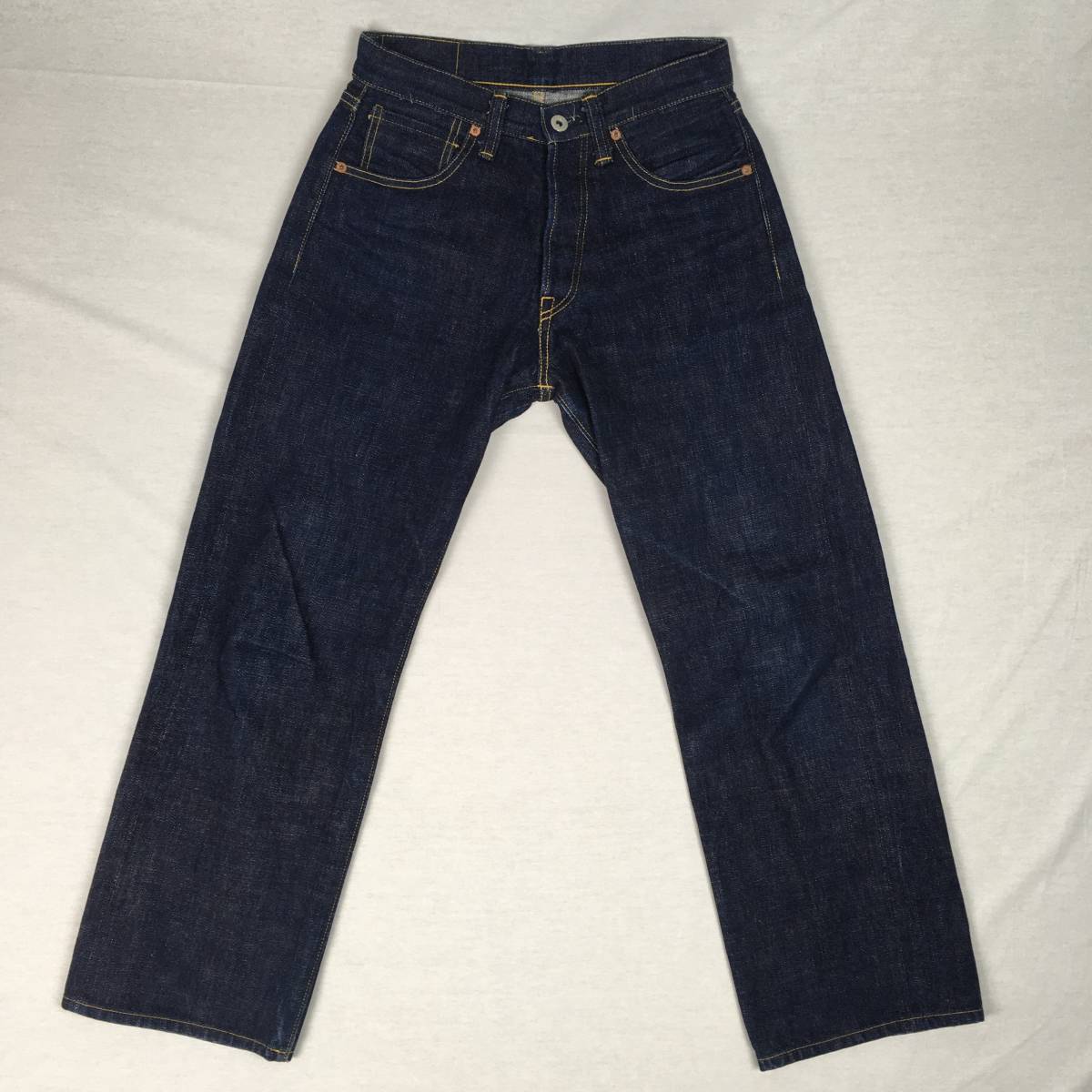 SAMURAI JEANS サムライジーンズ Lot S2000 III 大戦モデル 15oz デニム ジーンズ W28 L36 ストレート 刀耳 セルビッチ 月桂樹ボタン_画像3