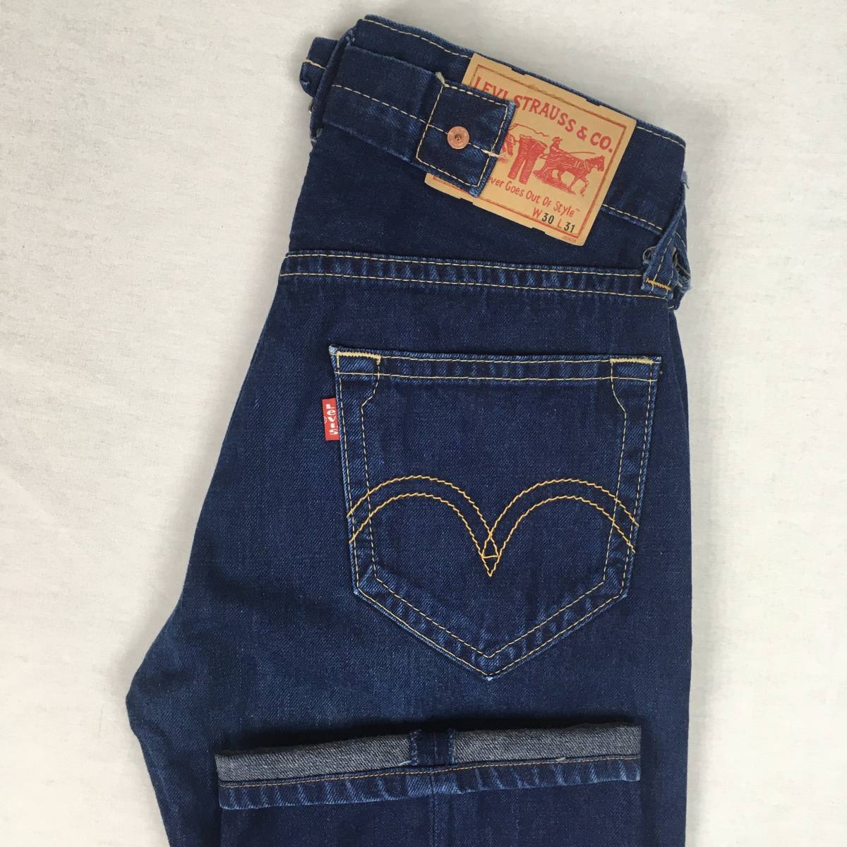 Levi's リーバイス 902 902-10 TYPE 1 JEANS ストレート 日本製 03年 ジーンズ W30 L31 シンチバック_画像1