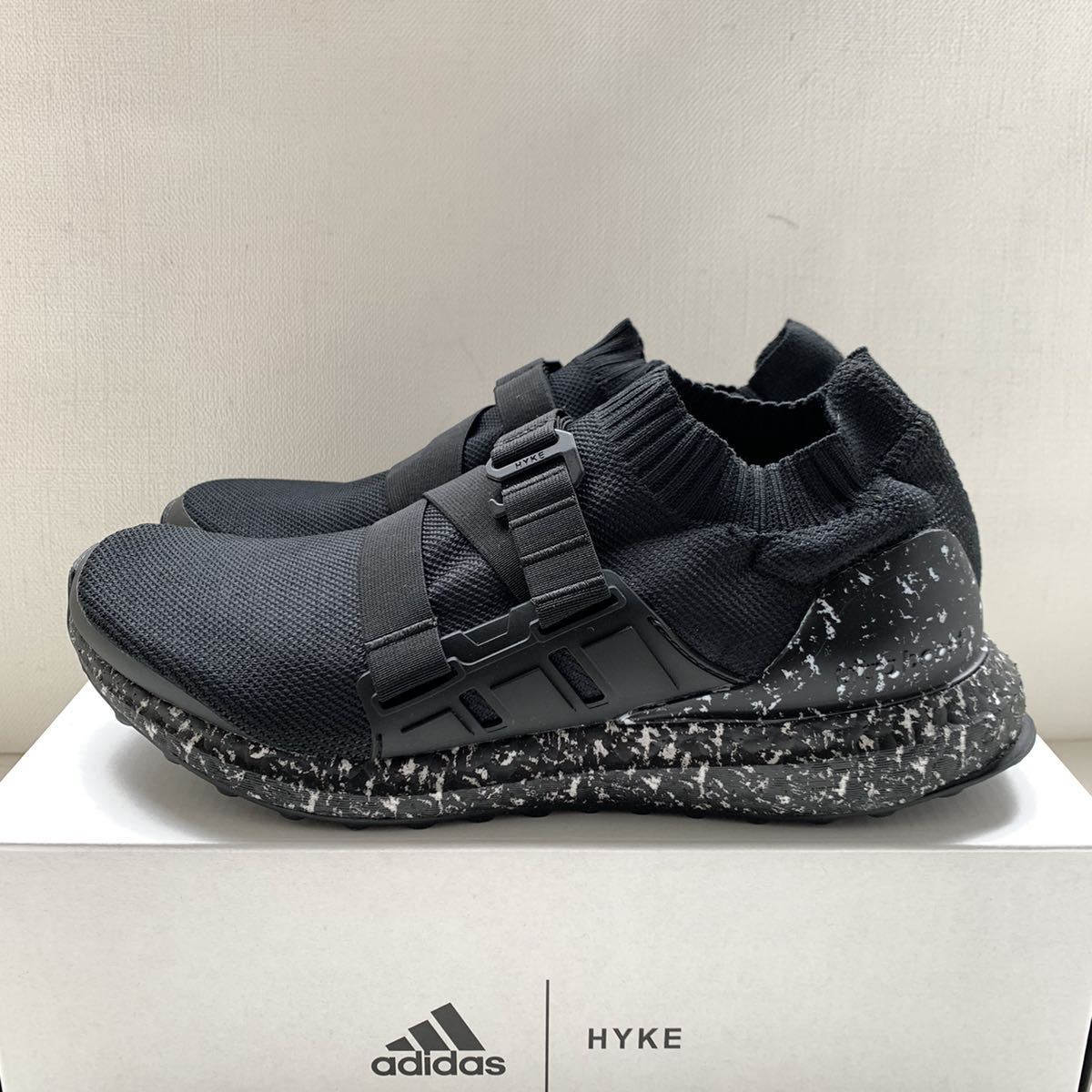 新品レア 2020SS adidas by HYKE Ultra Boost AH-001 アディダス ハイク ウルトラブースト 25.5㎝ 定3.85万 メンズ 黒 スニーカー 送料無料_画像2