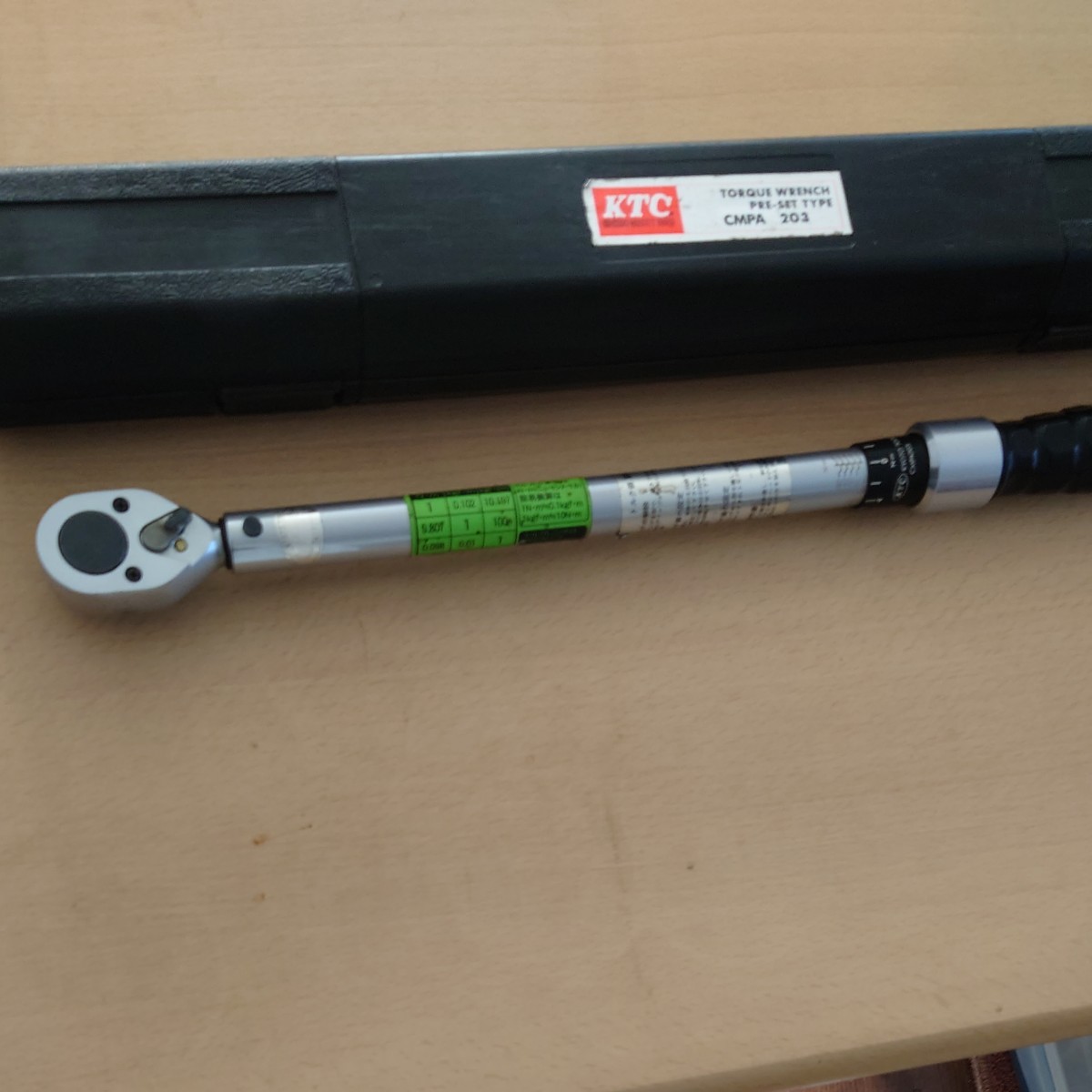 kTC 12 7 sq プレセット型 トルクレンチ CMPA 203 中古|Yahoo kTC 12 7 sq プレセット型 トルクレンチ CMPA 203 中古|Yahoo