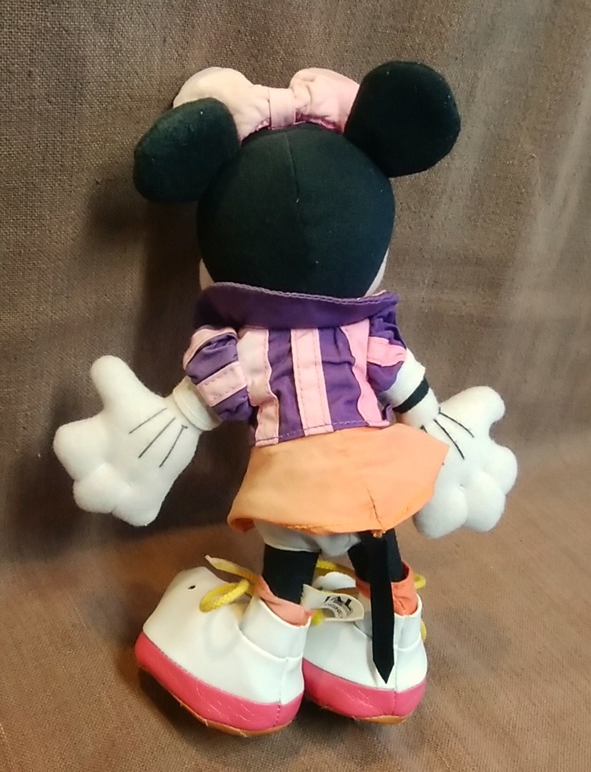  retro that time thing Japan Air Lines JAL Disney Minnie Mouse soft toy total length approximately 26cm outside fixed form postage 350 jpy 