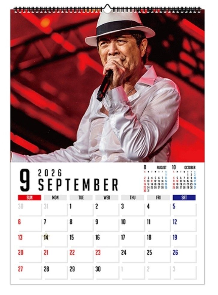 新品未使用 矢沢永吉 E.YAZAWA CAR キャデラック ガラス壁掛け時計 矢沢永吉 E YAZAWA 壁掛けカレンダー 2026版 新品/未開封 サイズ(H59