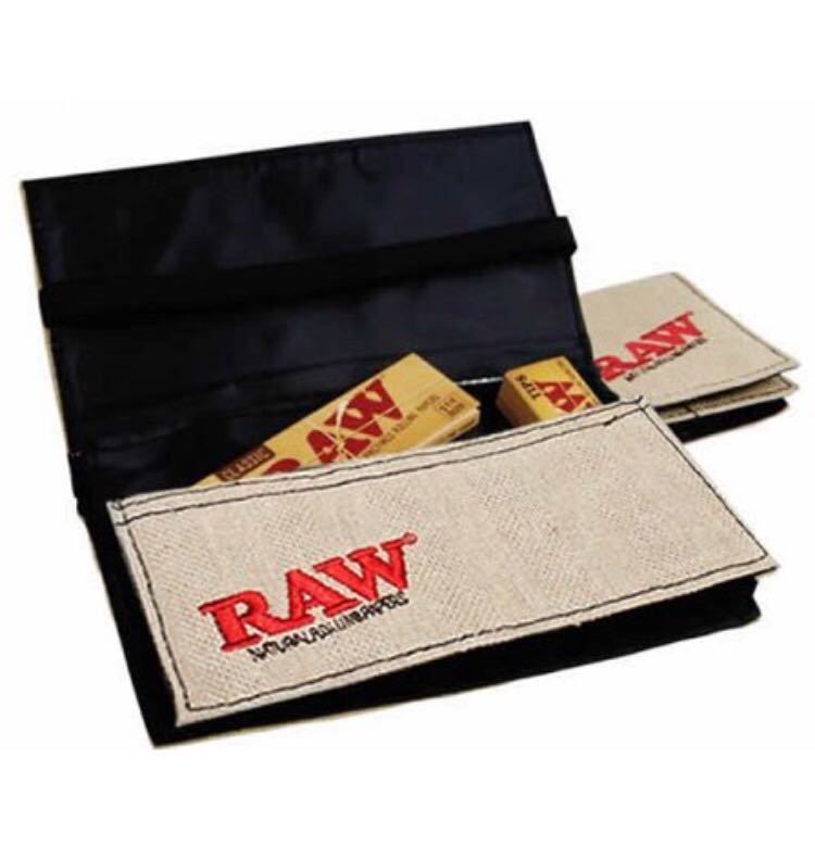 ◆送料無料◆新品　RAW シャグポーチ トラベルポーチ　手巻きタバコ　タバコケース_画像1