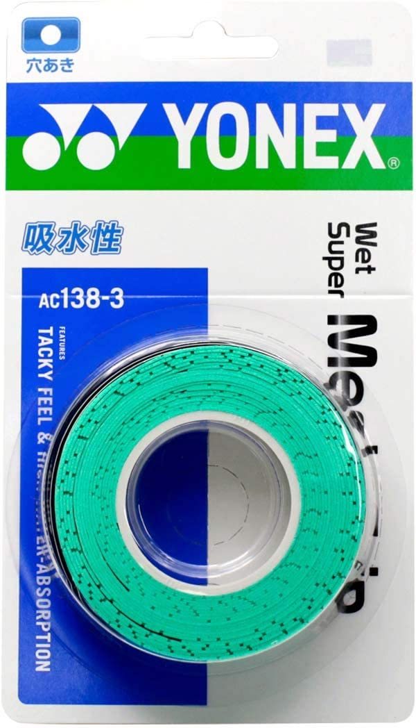 * Yonex [YONEX] wet super mesh grip (3 pcs insertion )AC138-3 green (003)④