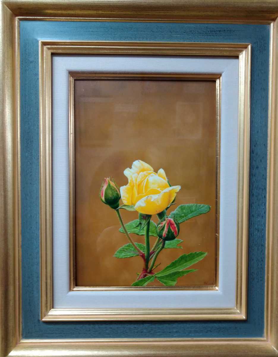 ヤフオク 石橋画廊 真作保証 薔薇 Sm号 油彩画 スー ヤフオク 石橋画廊 真作保証 薔薇 Sm号 油彩画 スー