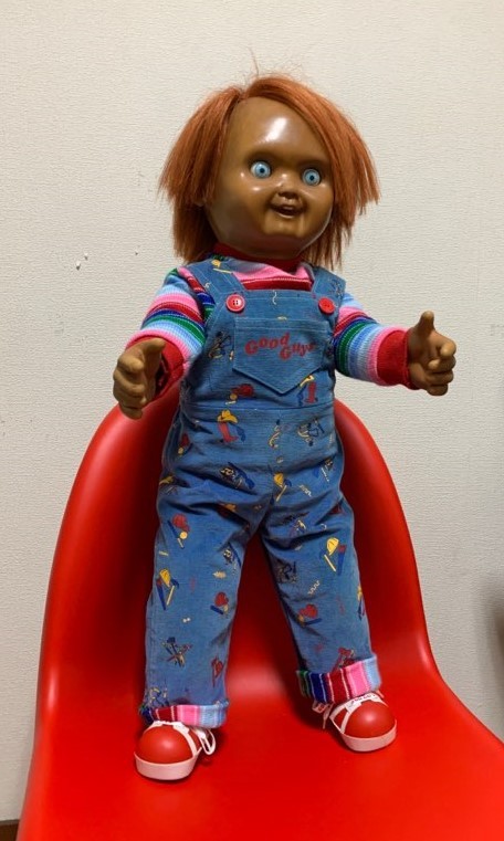  child * Play life-size gdogai doll super replica whole body moveable tea  key CHILD'S PLAY CHUCKY number body super limitation rare Pro p