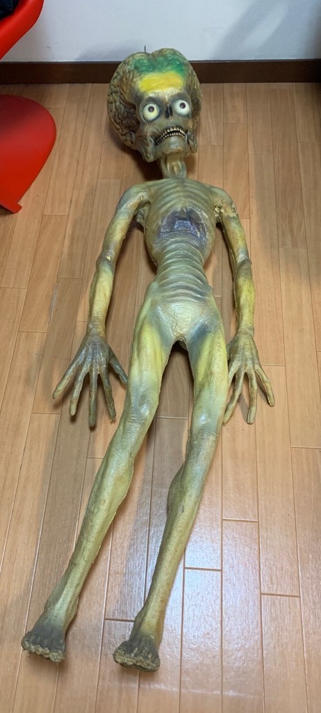 マーズ・アタック! 等身大 1/1 マーシャン ライフサイズ プロップ レプリカ MARS ATTACKS! 火星人 ティム・バートン 1996年