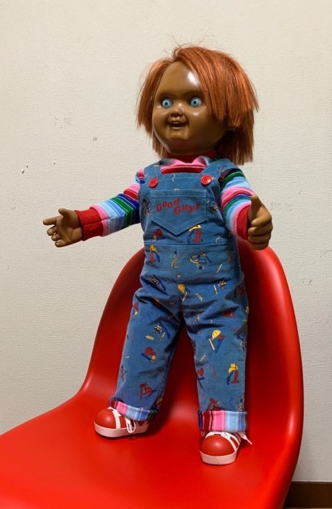  child * Play life-size gdogai doll super replica whole body moveable tea  key CHILD'S PLAY CHUCKY number body super limitation rare Pro p