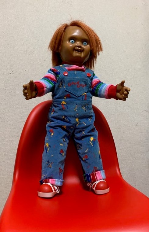  child * Play life-size gdogai doll super replica whole body moveable tea  key CHILD'S PLAY CHUCKY number body super limitation rare Pro p