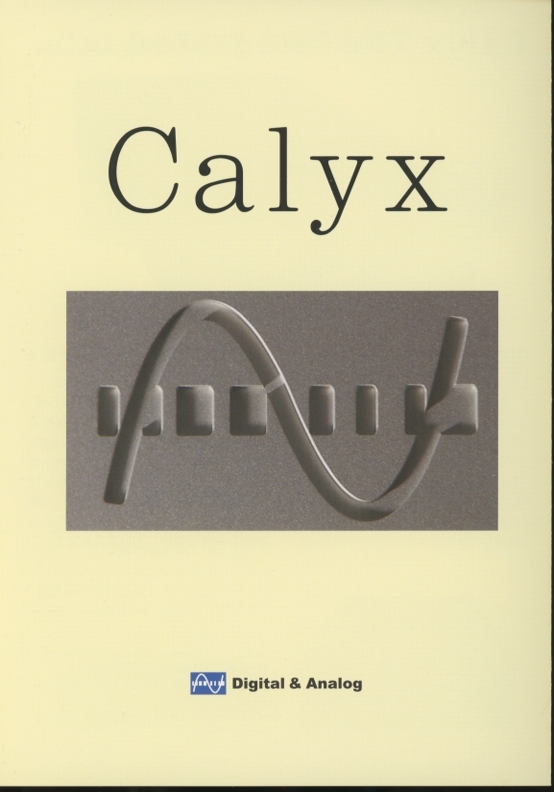Calyx DAC プリアンプカタログ 管5136
