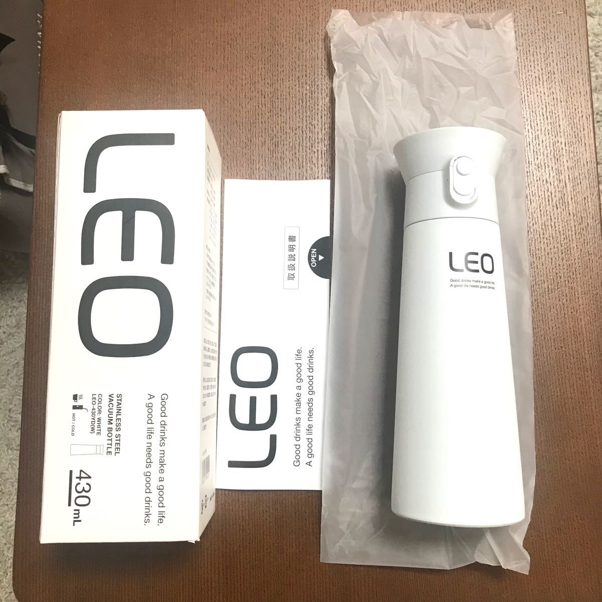 Paypayフリマ ヨドバシカメラ Leo 水筒 ステンレスボトル 430ml 白 Paypayフリマ ヨドバシカメラ Leo 水筒 ステンレスボトル 430ml 白
