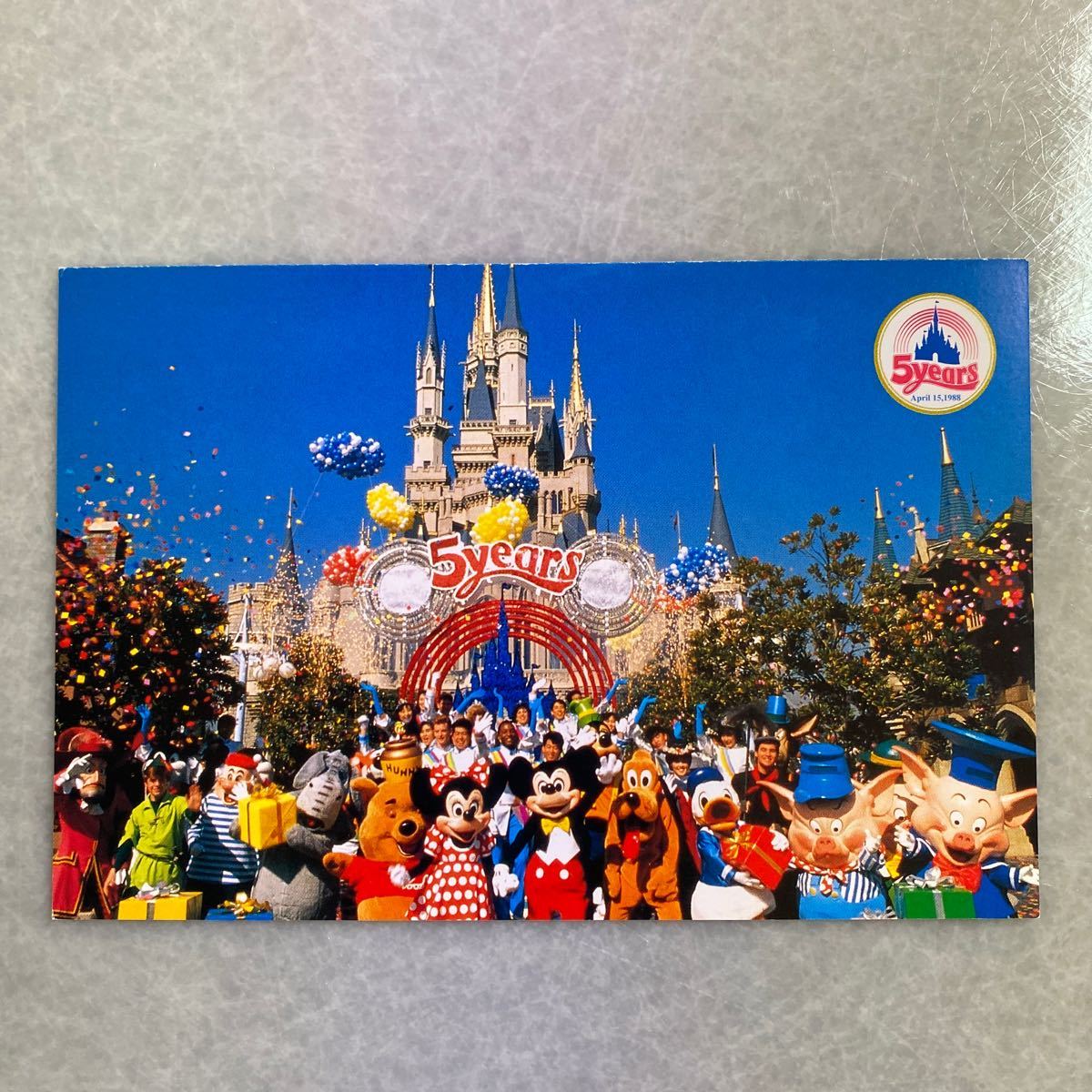 Yahoo!オークション - TDL ディズニーランド 5周年 実写ポスト Yahoo!オークション - TDL ディズニーランド 5周年 実写ポスト