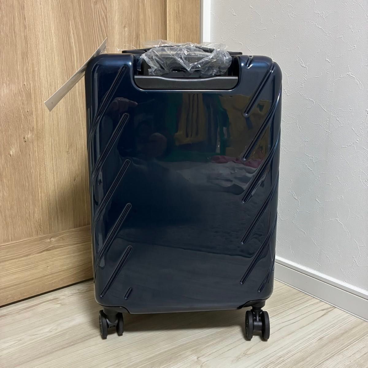 新品】ACE スーツケース スパークル ace ネイビー 四輪 展示品