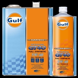 送料無料！　Gulf　ARROW GT　ガルフ　アロー　GT40　 5W-40　全合成油　Full Synthetic　20L缶　 エンジンオイル_画像1