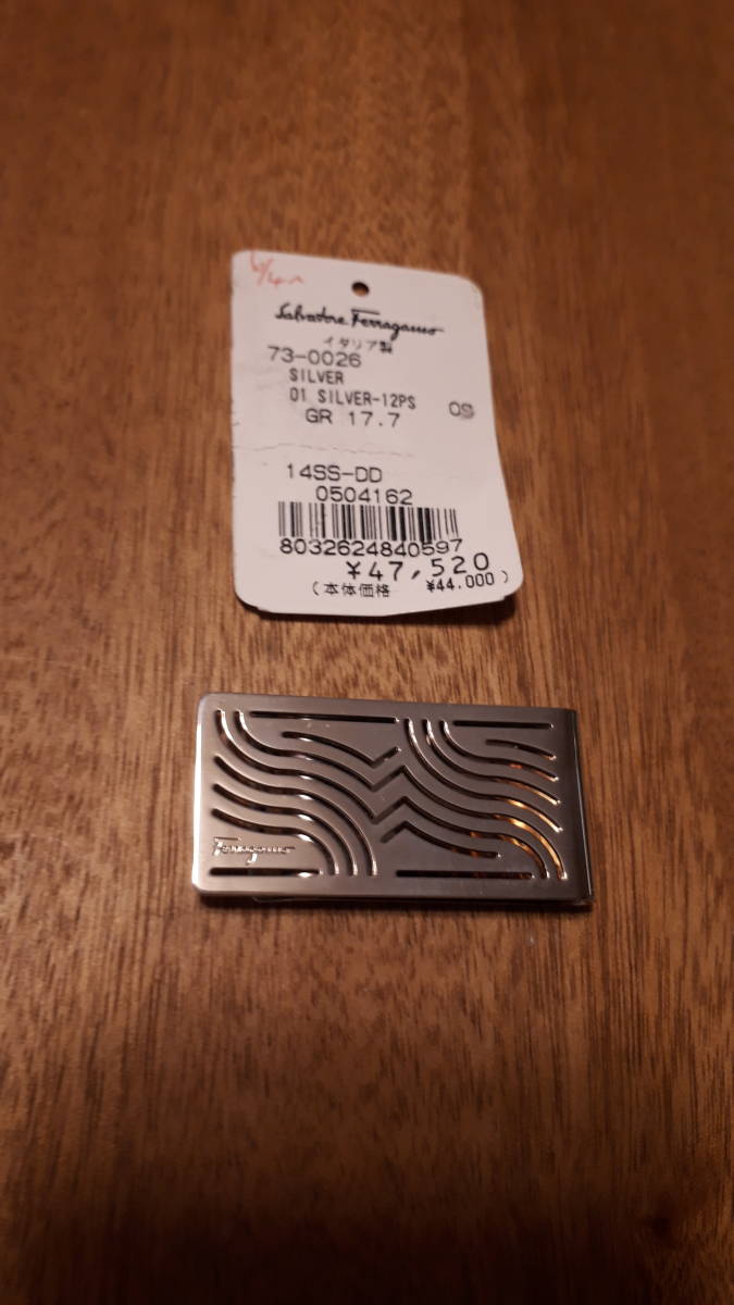 未使用品】フェラガモ マネークリップ 新品 | www.caravantechs.com