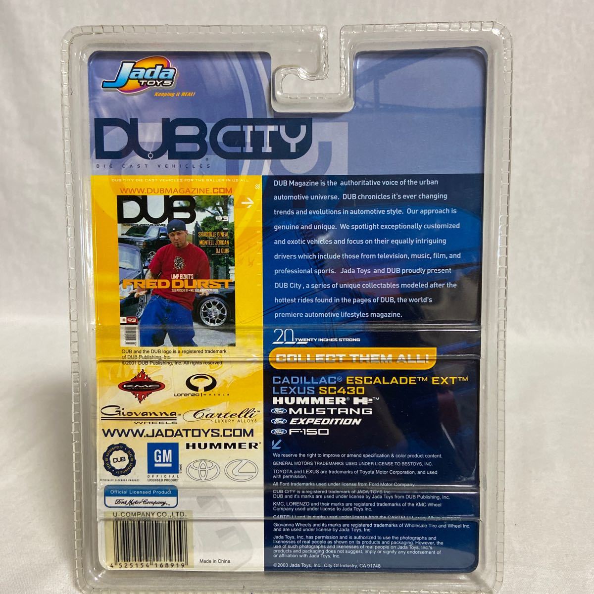  unopened Jada toys 1/64 FORD F-150 Ford F150 DUB CITY 2004 custom #053 minicar model car 