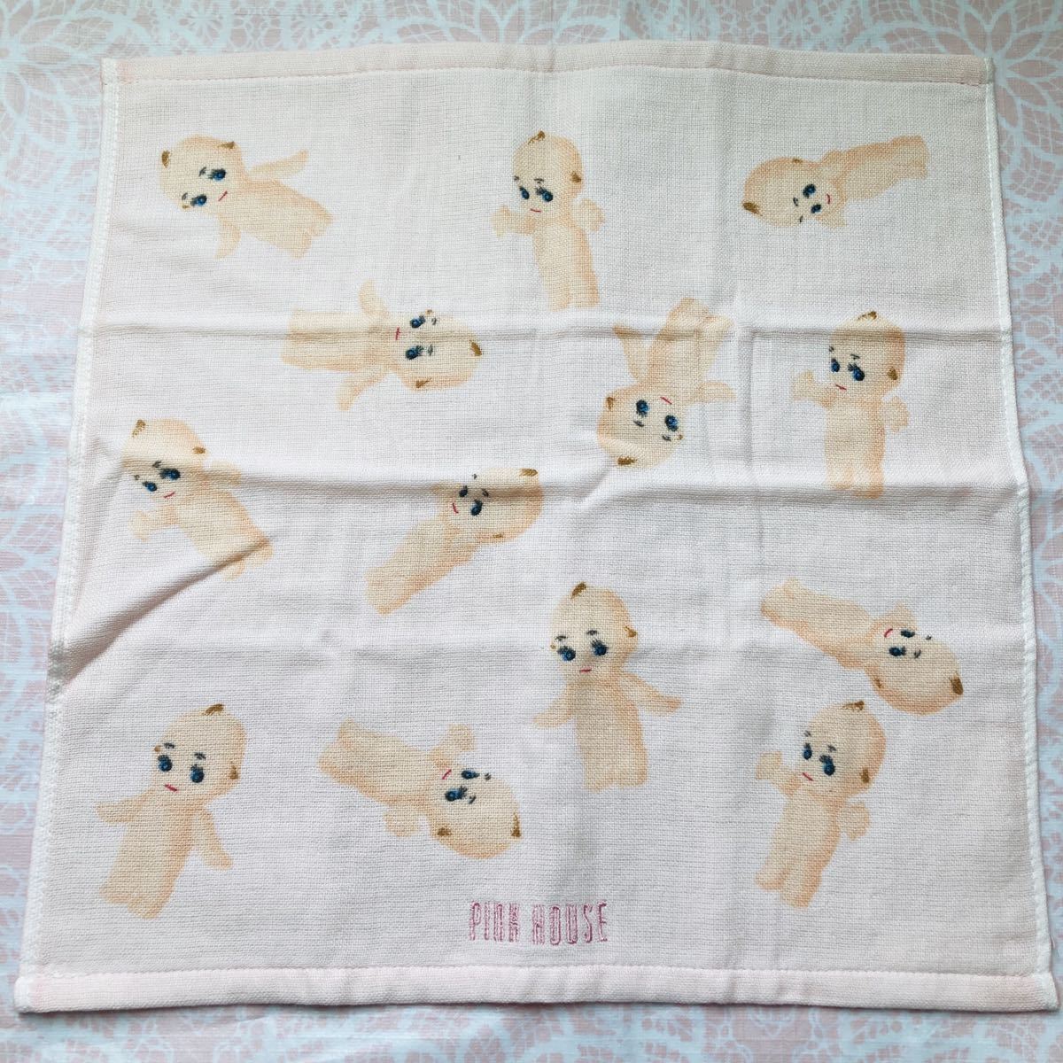 [ rare ]PINKHOUSE/woshu towel / Pink House / unused / regular goods / anonymity shipping / prompt decision equipped / new goods / kewpie doll / pink / gauze material / bath supplies /45