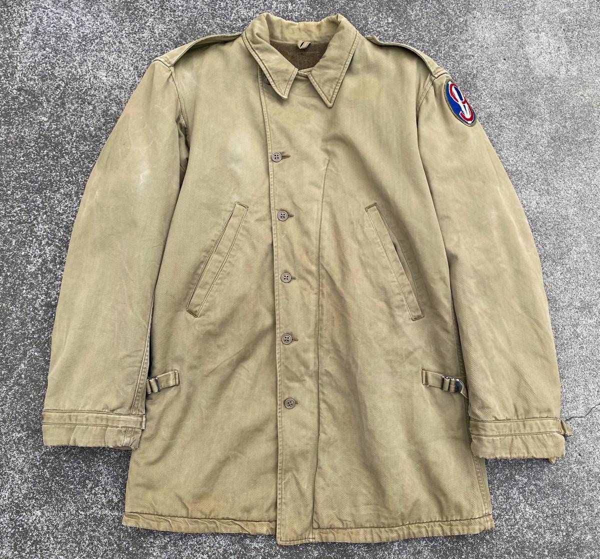 レオパードフラワーブラック 希少vintage アメリカ軍M41 アーク
