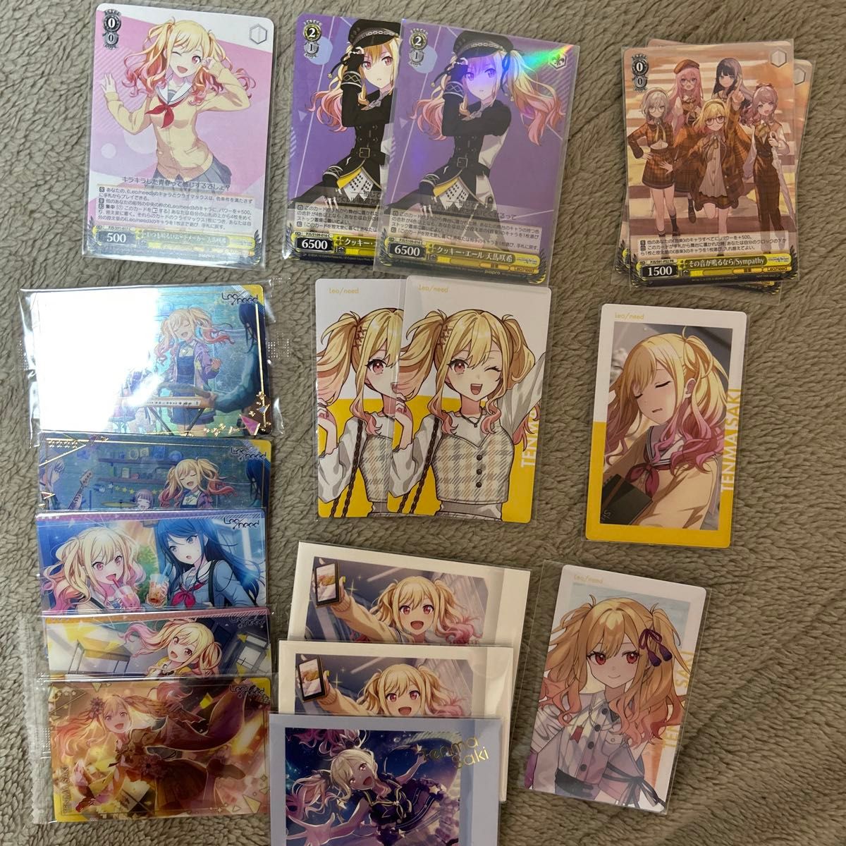 プロセカ 天馬咲希 エピカ ウエハース ぱしゃこれ ポストカード