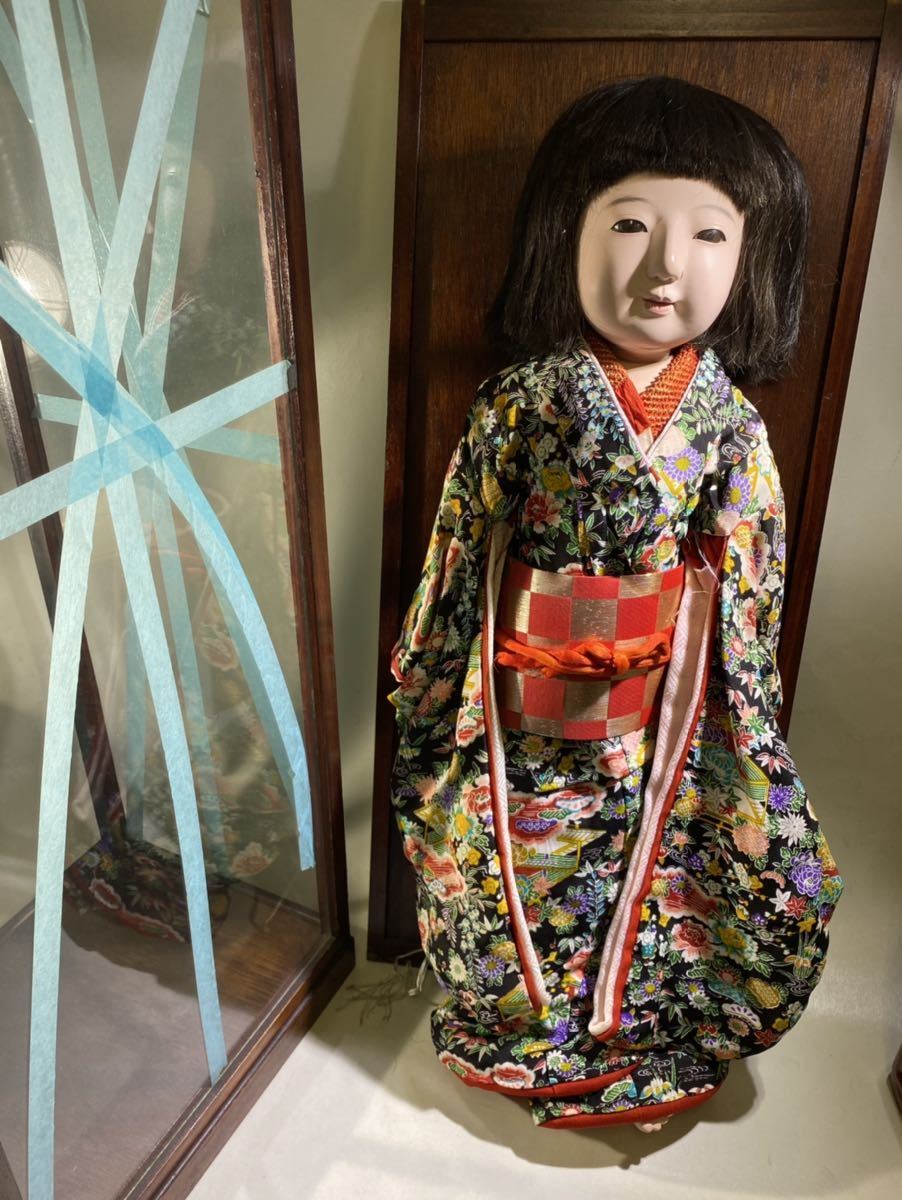 40 割引見事な創造力 幸月斎銘大きな市松人形 女の子 ガラスケース付き 西と 日本人形 人形 キャラクタードール おもちゃ ゲーム Www Kanzlei Ac