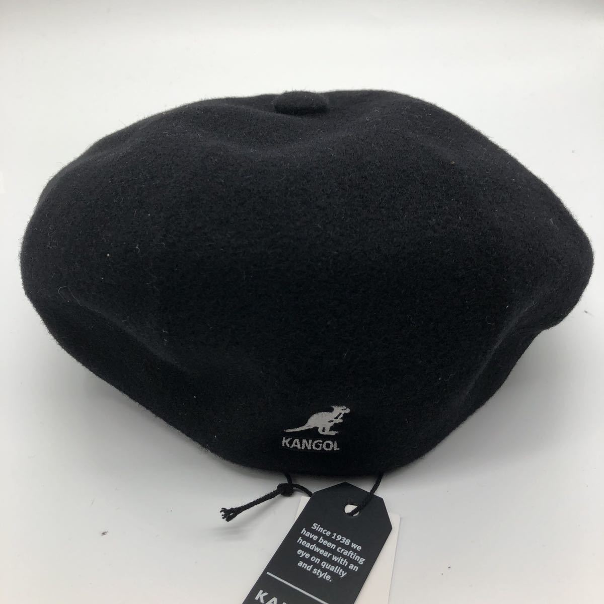 новый товар не использовался KANGOL M размер шерсть кепка hunting cap WOOL GALAXY черный обычная цена \\7884