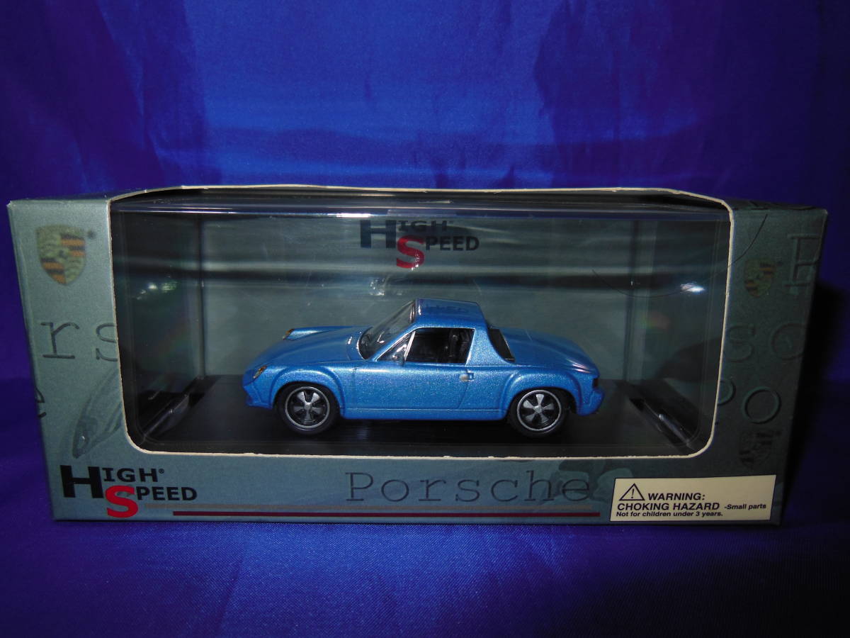 ヤフオク! - 1/43 ポルシェ 916 1971年 青 HIGH SP...