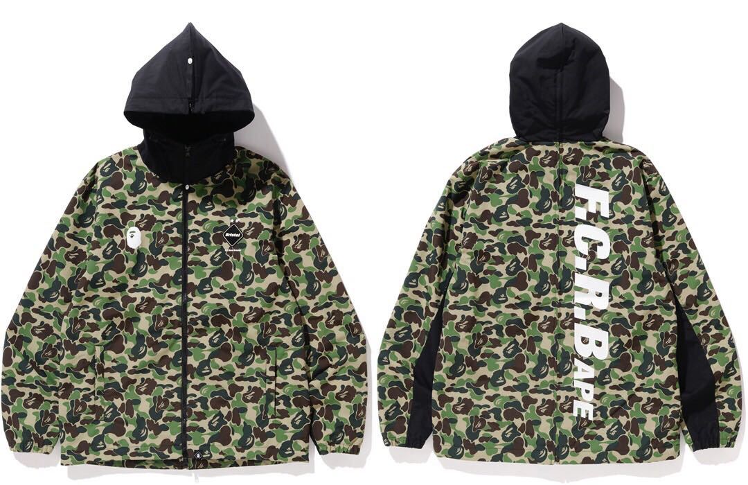 XL BAPE X FCRB SEPARATE PRACTICE JACKET www.anac-mali.org