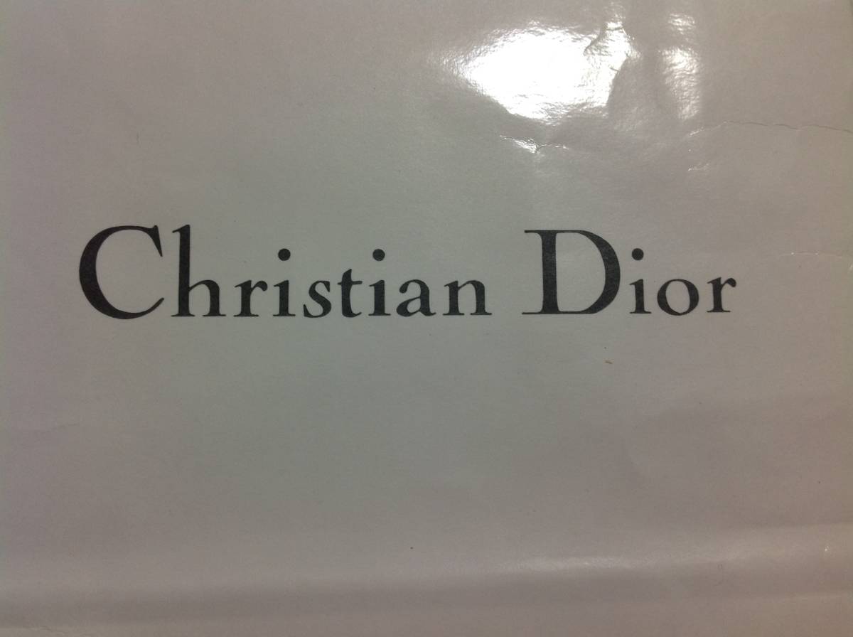【ショッパー】Christian Dior /クリスチャンディオール の紙袋 一度使用の新中古_画像6
