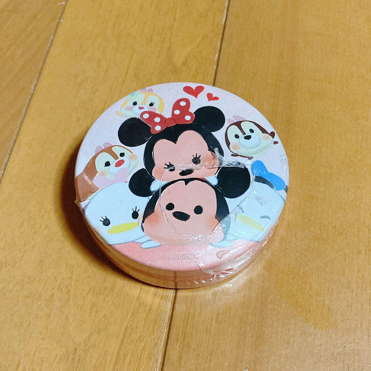 ● Disney Store Can Memo Tsum tsum Round Memo Mickey Minnie ●