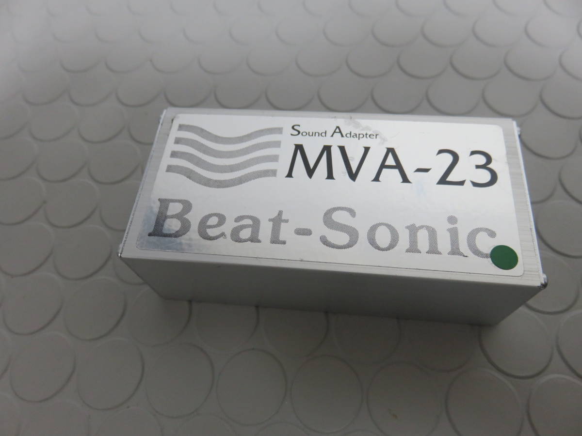 D619 トヨタ セルシオ UCF30 UCF31 前期 社外 ビートソニック Beat-Sonic MVA-23 オーディオ サウンドアダプター_画像2