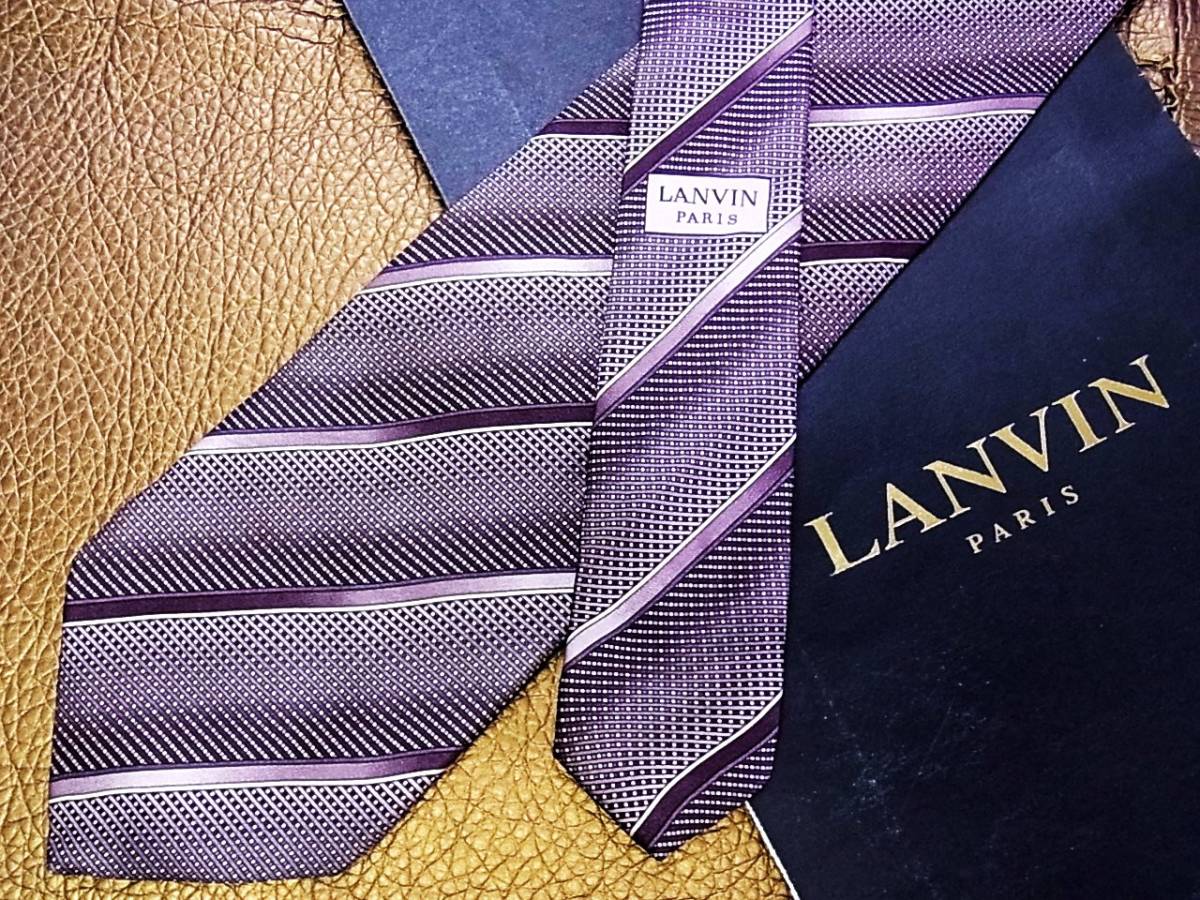 ♪№ｒ3046◆美品ランバン【LANVIN】ネクタイ_画像1