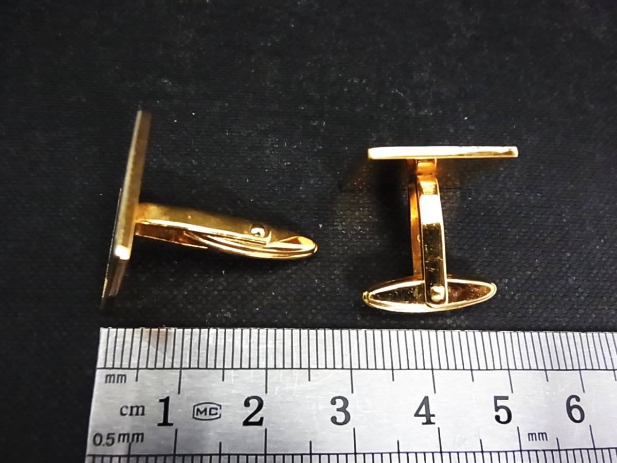 *N2197*# as good as new #[dunhill] Dunhill [ silver * Gold ]# cuffs & necktie tweezers!