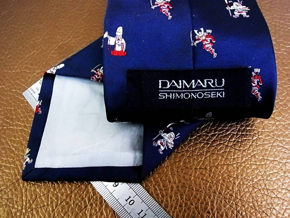 ♪№K0133◇美品☆大丸【刺繍 サムライ甲冑 大名】下関 ご当地 ♪№K0133◇美品☆大丸【刺繍 サムライ甲冑 大名】下関 ご当地