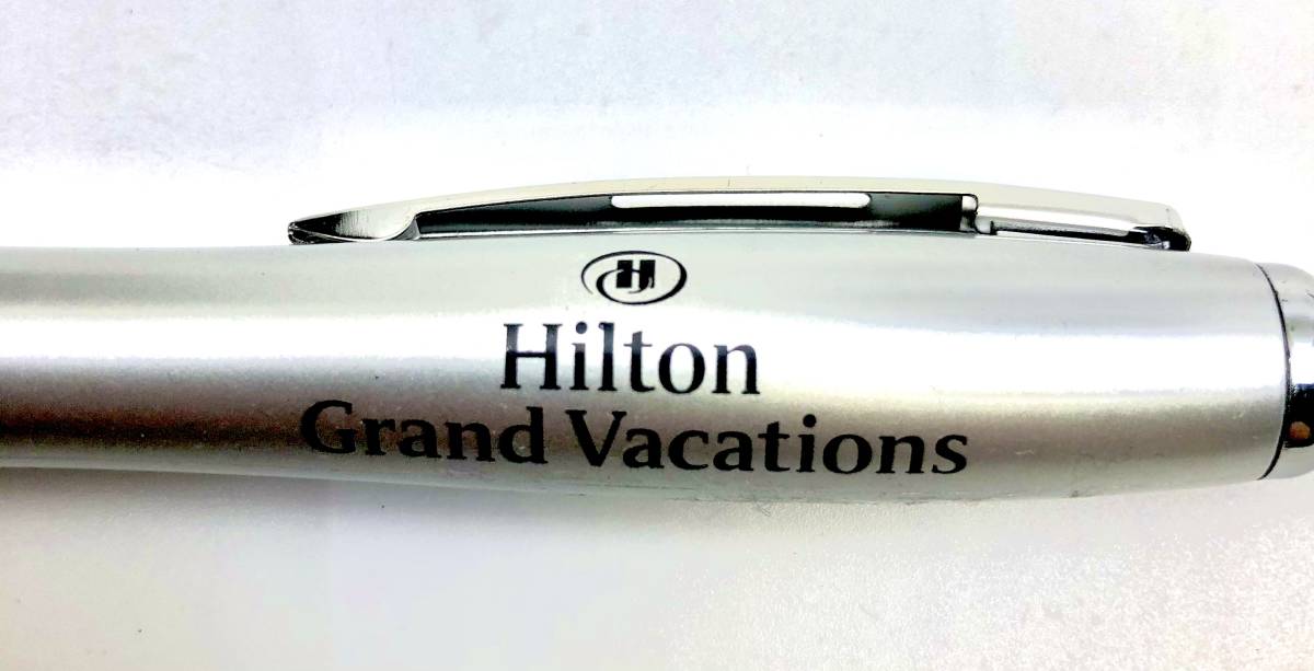 【ファン必携】HILTON ヒルトンバケーションクラブ　ボールペン　美品　現品限り