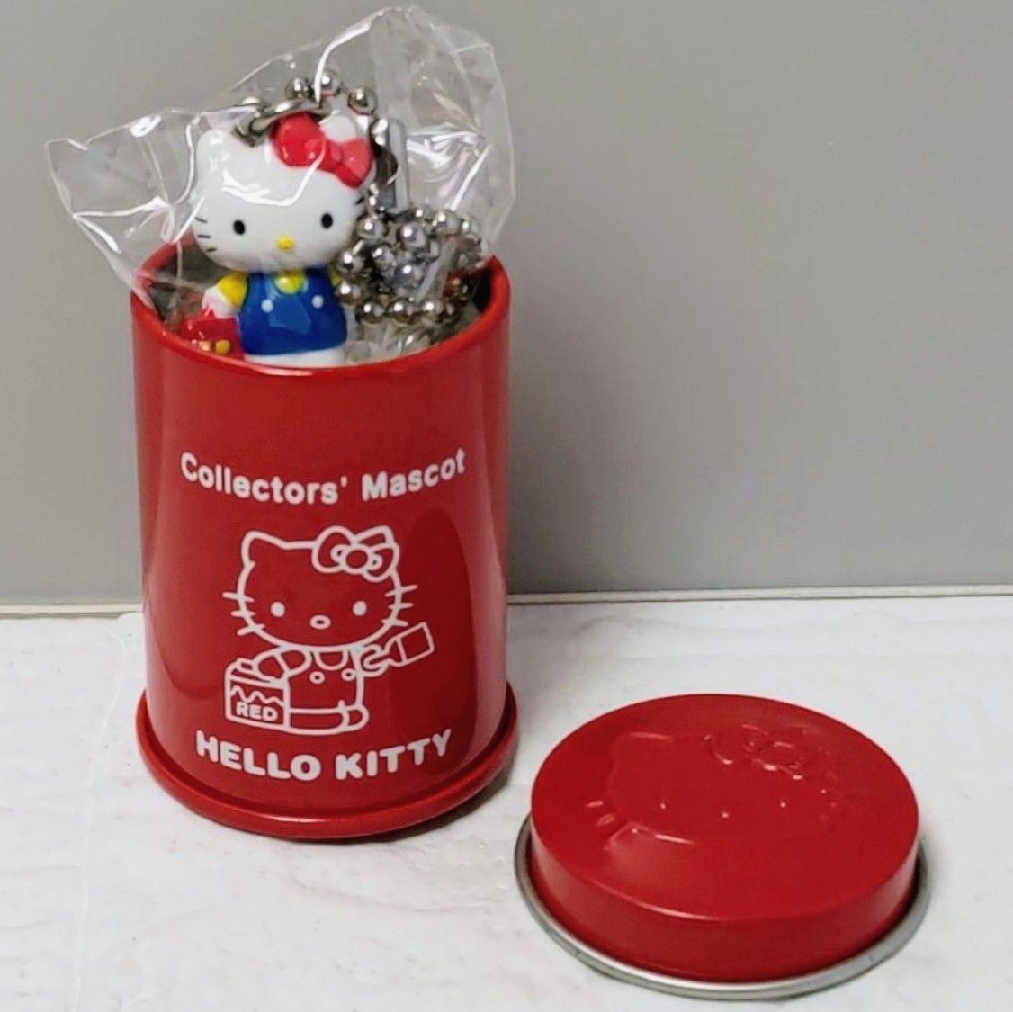 ハローキティ コレクターズ マスコット缶 ハローキティ コレクターズマスコット缶 ミニ缶