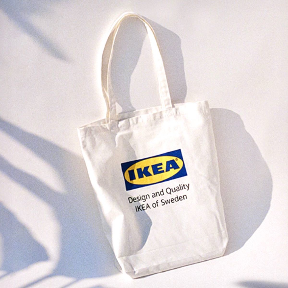 渋谷IKEA原宿　発売トートバッグ&カタログ　エコバッグ　キャンバスバッグ