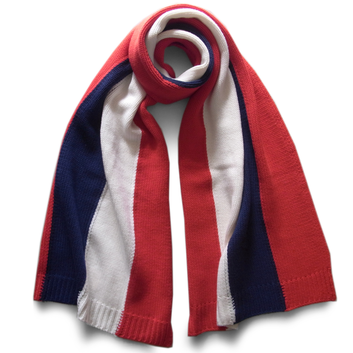 ◇◆CK CALVIN KLEIN（カルバン クライン）/216×52cmの大判肉厚ハイボリューム！羽織るように纏うミドルゲージウールトリコマフラー/2.4万_画像1