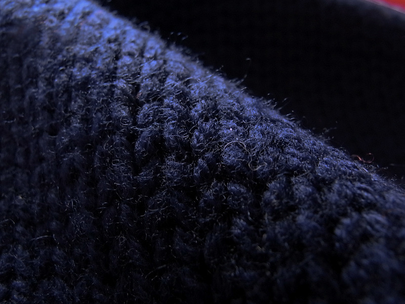 ◇◆CK CALVIN KLEIN（カルバン クライン）/216×52cmの大判肉厚ハイボリューム！羽織るように纏うミドルゲージウールトリコマフラー/2.4万_画像6