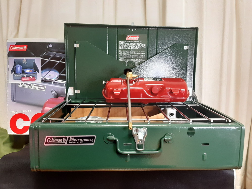 [ unused ] Coleman two burner 413H499J 94 year 10 month made 20121533
